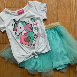 Girls Luv Pink Unicorn Set